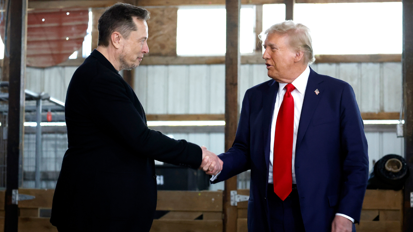 Trump says he gave permission to Elon Musk to trash GOPproposed